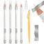 Picture of Tattoo Makeup And Microblading Supplies Kit-Permanent Eye Brow Liners For Marking In 5 Colors Waterproof Eyebrow Pencils Peel (white)