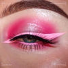 Picture of evpct 2Pcs Hot Pink Rose Red Liquid Eyeliner Set Waterproof Neon Bright Light Pink Eye Liner Liquid Pen Pencil for Women Eyes delineadores de colores para ojos delineador de ojos contra el agua 02&11