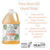 Picture of Brittanie's Pure Organic Castile Frankincense Myrrh Liquid Olive Soap Refill, 1 Gallon | Made with Natural Luxurious Oils, Vegan & Gluten Free Non-GMO, For Face, Body, Dishes, Pets & Laundry