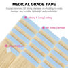 Picture of SUYYA Tape in Hair Extensions Remy Human Hair 18 inches 50g/pack 20pcs Straight Seamless Skin Weft Tape Hair Extensions(18 inches #613 Bleach Blonde)