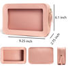 Picture of LETGO Clear Makeup Bags, TSA Approved Toiletry Bag with Zipper, Clear Makeup Organizer Fit Carry-on Travel Essentials,Clear Cosmetic Bags for Women Men (C-Pink)