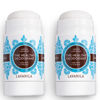 Picture of Lavanila Natural Aluminum Free Deodorant 2-Pack, Vanilla Coconut - The Healthy Deodorant for Men and Women, Solid Stick (2 Ounce Each), Vegan
