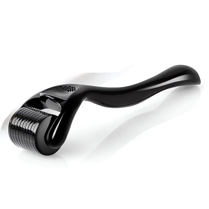 Picture of 540 Titanium Derma Roller For Face Hair Beard，Scalp Derma Roller ，Beard Microneedle Roller，Personal Use Microneedling Roller Microdermabrasion Cosmetic Beauty Instrument Self-Care Gifts For Men Women