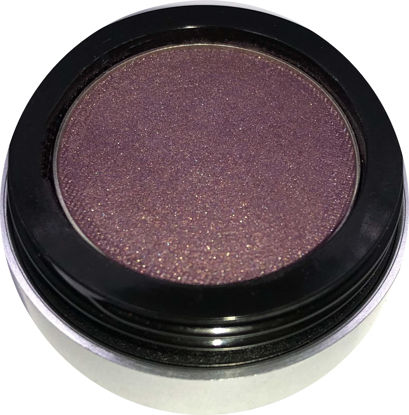 Picture of Pure Ziva Pandora Purple Plum Dark Shimmering Eggplant Pressed Powder Single Vegan Eyeshadow; Talc, Paraben & Cruelty Free