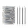 Picture of ATOMUS Body Piercing Needles, 14G 16G Stainless Steel Sterile Disposable Ear Nose Navel Nipple Lip Piercing Needles (100pcs 16G)