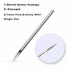 Picture of ATOMUS Body Piercing Needles, 14G 16G Stainless Steel Sterile Disposable Ear Nose Navel Nipple Lip Piercing Needles (100pcs 16G)