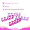 Picture of SUNFATT Toe Separators,Toe Spacers for Women,Toe Separators Use for Separation of Toenails or Nails as Well as Polishing of Nail Polish.(Thin)