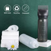 Picture of Pimoys Root Comb Applicator Bottle 6 Ounce, Oil Applicator for Hair Dye, Hair Oiling Bottle Brush with Graduated Scale, Black