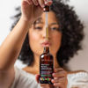 Picture of Kreyol Essence - Haitian Black Castor Oil for Skin and Hair, Glass Bottle - Fuller-Looking Hair, Hexane Free, Natural Humectant