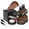 Picture of Mifeloy 2 Pack Root Cover Up Powder, Medium Brown - Long-lasting Gray Hair Root Concealer for Hairline, Beard Line, Eyebrow, Instantly Covers Thinning Grays, Touch Up Hair Color for Travel