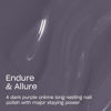 Picture of OPI Infinite Shine Endure & Allure | Opaque Dark Purple Crème Long Wear Gel Like Nail Polish | Vegan, Long Lasting, Streak Free