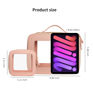Picture of LETGO Clear Makeup Bags Set - TSA Approved Toiletry Bag with Handle Large Opening, Clear Toiletry Bags Case Pouch for Traveling Travel Car Orangizer Storage Essentials (Mini+Large Pink)