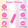 Picture of Oxizona Nail Glue Super Strong Nail Glue for Acrylic Nails Press on Nails Professional Nail Glue for Nail Tips Fake Nails False Nails Long Lasting Glue for Stick On Nails Broken Nails 0.07oz 6Pcs
