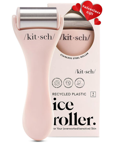 Picture of Kitsch Ice Face Roller Skin Care - Facial Rollers for Eye Puffiness, Cold Skin Rollers, Lymphatic Drainage Massager, Roller Face for Wrinkles, Migraine Relief, Valentines Day Gift for Her - Terracotta