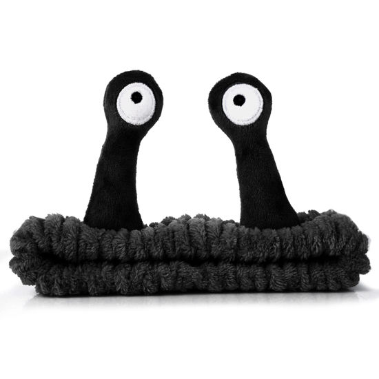 Picture of Molain Face Wash Headband, Palm and Snail Spa Hair Bands Makeup Headbands Women Cartoon Cute Coral Fleece Elastic Headband Creative Hair Accessories for Washing Face Shower Sports Beauty Skincare
