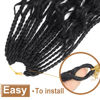 Picture of Goddess Box Braids Crochet Hair With Curly Ends 12 Inch Bohomian Box Braids Crochet Braids 8 Packs 3X Crochet Braids Synthetic Braiding Hair Extension for Black Women (12 Inch (Pack of 8), #1)…