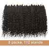 Picture of Goddess Box Braids Crochet Hair With Curly Ends 18 Inch Bohomian Box Braids Crochet Braids 8 Packs 3X Crochet Braids Synthetic Braiding Hair Extension for Black Women(18 Inch (Pack of 8), #4)…