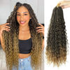 Picture of Goddess Box Braids Crochet Hair With Curly Ends 24 Inch Bohomian Box Braids Crochet Braids 8 Packs 3X Crochet Braids Synthetic Braiding Hair Extension for Black Women (24 Inch (Pack of 8), T27)………