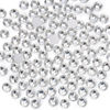 Picture of 400PCS SS30/6mm Crystal Rhinestones (Clear), Bedazzling Flatback Glass Rhinestones for Crafting DIY Nail Art Makeup Decoration, Gems Diomand Charms for Tumbler Shoes Clothing Mug