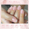 Picture of Born Pretty Jelly Gel Nail Polish, Light Pink Sheer Crystal Transparent Gel Nail Polish For All Seasons, Hema-Free Nail Art Design Translucent Gel Nail Soak Off Gel Polish Nail Art DIY 15ML