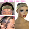 Picture of XConstellation Elastic Bands for Wig Grip - Lace Melting Edge Wrap, Adjustable Magic Buckle to Lay Edges, 2 Pcs Wig Accessories
