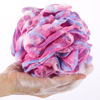 Picture of BTYMS 4 Pieces 75g/pc Shower Loofahs Large Bath Sponge Mesh Pouf Wash Puff Shower Poof Body Loofas for Bathing