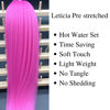 Picture of Periwinkle Neon Pink Braiding Hair Pre Stretched Kanekalon Braiding Hair