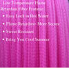 Picture of Periwinkle Neon Pink Braiding Hair Pre Stretched Kanekalon Braiding Hair