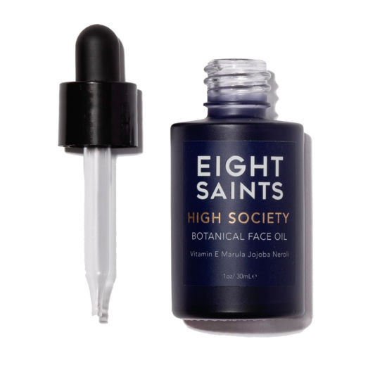 Picture of Eight Saints High Society Botanical Face Oil, Natural and Organic Anti Aging Facial Oil with Jojoba Oil, Vitamin E Oil, Marula Oil, and Neroli Oil, 1 Ounce