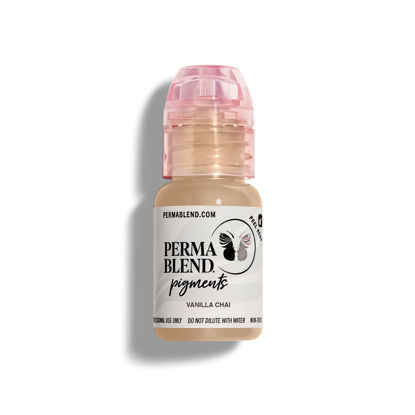Picture of Perma Blend - Vanilla Chai - Microblading Ink for Areola or Skin Corrections - Professional Tattoo Ink - Skin Tone Tattoo Ink Makeup - Vegan (0.5 oz)