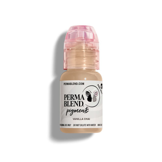 Picture of Perma Blend - Vanilla Chai - Microblading Ink for Areola or Skin Corrections - Professional Tattoo Ink - Skin Tone Tattoo Ink Makeup - Vegan (0.5 oz)
