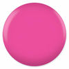 Picture of DND Gel Polish Set - 1 each of Pink Gel Polish and Pink Nail Polish, 643 Fuchsia Touch, 0.5 Fl Oz