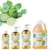 Picture of Brittanie's Pure Organic Castile Bergamot Lime Liquid Olive Soap Refill, 1 Gallon | Made with Natural Luxurious Oils, Vegan & Gluten Free Non-GMO, For Face, Body, Dishes, Pets & Laundry