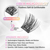 Picture of WONSIS Self Adhesive Eyelashes, 156 Pcs Self Adhesive Eyelash Clusters, No Glue Needed, Invisible 2-Strip Tape - Longer Lasting, No Sticky Residue Pre Glued Eyelashes (Volume-Mixed)