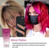 Picture of Four Reasons Color Mask INTENSE- Fuchsia - (27 Colors) Intensive Toning Treatment - Color Depositing Conditioner - Semi Permanent Hair Dye for Lightened and Colored Hair- 100% Vegan, 6.76 fl oz