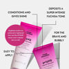Picture of Four Reasons Color Mask INTENSE- Fuchsia - (27 Colors) Intensive Toning Treatment - Color Depositing Conditioner - Semi Permanent Hair Dye for Lightened and Colored Hair- 100% Vegan, 6.76 fl oz