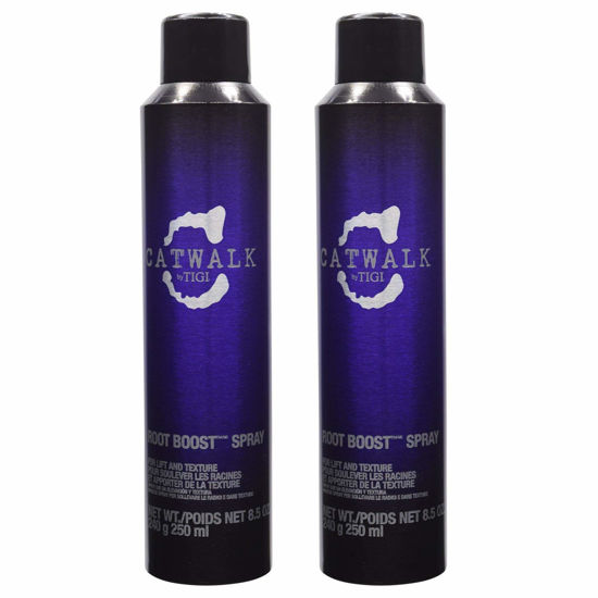 Picture of Catwalk by TIGI Root Boost Spray Foam - Directional Mousse for All Hair Types - For Lift & Texture - For All Hair Types - Finish on Wet Hair & Blow Dry - Premium Hair Care Products - 8.1 oz (2 Pack)