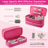 Picture of Travel Carrying Case for Hair Dryer for Shark Flexstyle Double-Layer Hair Accessories Tools Storage Bag for Revlon Hairdryer Styler Organizer (P-PINK)