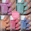 Picture of Eternal Pastel Nail Polish Sets for Women (CANDY PASTELS) - Pastel Nail Polish Set for Girls - Long Lasting & Quick Dry Nail Polish Set for Home DIY Manicure Pedicure - Made in USA, 13.5mL (Set of 5)