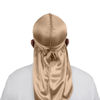 Picture of ForceWave Silky Durag for Men Wave Cap Satin Dorag for Men Women 360 Wave (Champagne)