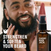 Picture of Every Man Jack Mens Beard Oil - Subtle Aged Bourbon Fragrance - Deeply Moisturizes and Softens Your Beard and Adds a Natural Shine - Naturally Derived with Shea Butter- 1 fl oz (2 Pack)