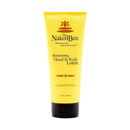 Picture of The Naked Bee Nourishing Body Lotion for All Skin Types (6.7 oz) Moisture Replenishing Lotion for Dry Skin with Cococnut & Honey