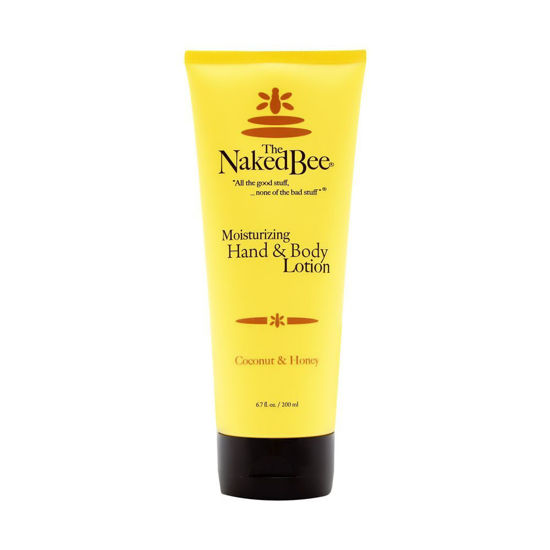 Picture of The Naked Bee Nourishing Body Lotion for All Skin Types (6.7 oz) Moisture Replenishing Lotion for Dry Skin with Cococnut & Honey
