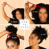 Picture of Bunzee Bands - Thick Hair Ties for Natural Hair - Curly Hair Accessories for Women - Patented Adjustable Hair Ties for Thick Hair - Perfect for Ponytails, Pineapple Buns, Soft Locs, Dreads & Afro Puffs