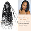 Picture of Goddess Box Braids Crochet Hair With Curly Ends 22 Inch Bohomian Box Braids Crochet Braids 8 Packs 3X Crochet Braids Synthetic Braiding Hair Extension for Black Women(22 Inch (Pack of 8), #1)…