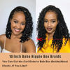 Picture of Goddess Box Braids Crochet Hair With Curly Ends 10 Inch Bohomian Box Braids Crochet Braids 8 Packs 3X Crochet Braids Synthetic Braiding Hair Extension for Black Women (10 Inch (Pack of 8), T27)…