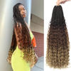 Picture of Goddess Box Braids Crochet Hair With Curly Ends 24 Inch Bohomian Box Braids Crochet Braids 8 Packs 3X Crochet Braids Synthetic Braiding Hair Extension for Black Women (24 Inch (Pack of 8), 4-30-27)……