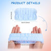 Picture of Chuangdi 4 Pairs Wrist Bands for Washing Face Wrist Spa Microfiber Wrist Wash Towel Band Scrunchies Absorbent Wrist Sweatband for Women Prevent Liquid from Spilling(Lovely Colors)