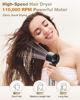 Picture of 7MAGIC Hair Dryer Brush & 6 in 1 Hair Styler, Silver, 110 Volts, 1200 Watts, Ionic Technology, Fast Drying, Multi Styler for Straight, Wavy, Curly, and Coily Hair