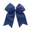 Picture of Jumbo Bow Clip with Tails-Navy
